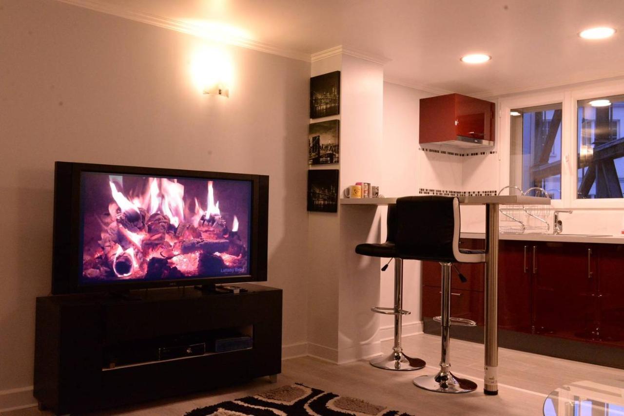 Beau Studio Meuble 2Min Du Moulin Rouge Paryż Zewnętrze zdjęcie